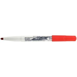 MARQUEUR TABL BLC VELLEDA JUNIOR OGIVE ROUGE