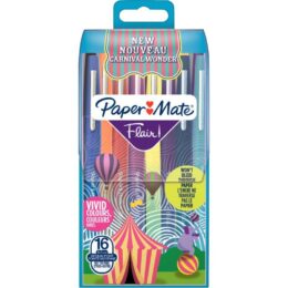 FEUTRE FLAIR CARNAVAL POCHETTE 16 ASS