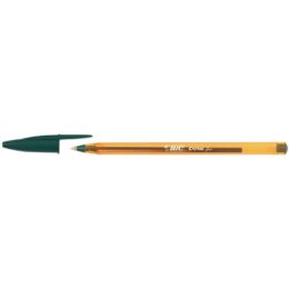 STYLO BIC CRISTAL ORANGE PTE FINE VERT
