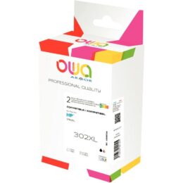 CARTOUCHE HP 302XL NRCLHCCO COUL + NOIR COMPATIBLE