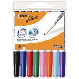 MARQUEUR TABL BLC VELLEDA JUNIOR OGIVE ASS.POCH8