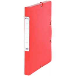 BOITE DE CLASSEMENT CARTON 24X32 D25 ROUGE