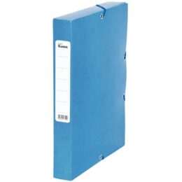 BOITE DE CLASSEMENT CARTON 24X32 D40 BLEU