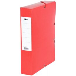 BOITE DE CLASSEMENT CARTON 24X32 D60 ROUGE