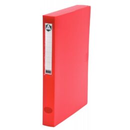 BOITE DE CLASSEMENT PP 24X32 D40 ROUGE