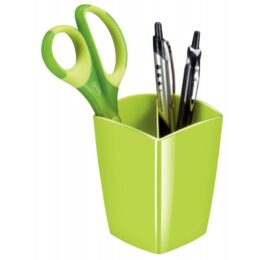 POT A CRAYON 2 CASES GLOSS VERT