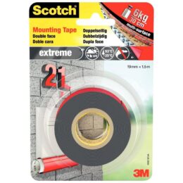RUBAN DE FIXATION DOUBLE FACE XTRA 19MM