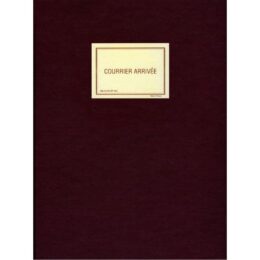 REGISTRE COURRIER ARRIVE 150P