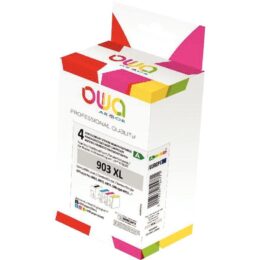 CARTOUCHE ENCRE HP 903XL COUL + NOIR COMPATIBLE
