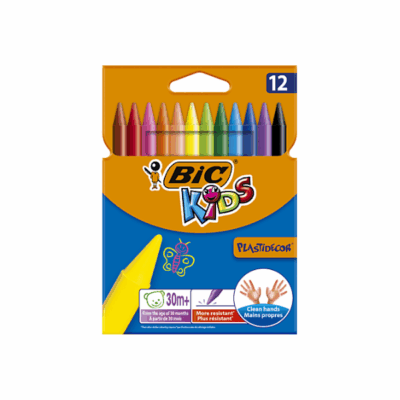 CRAYON PLASTIDECOR POCH.12