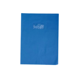 PROTEGE CAHIER 21/29 OPAQUE BLEU FONCE