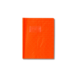 PROTEGE CAHIER 17/22 OPAQUE ORANGE