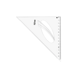 EQUERRE INCASSABLE 45? 21CM LS XX