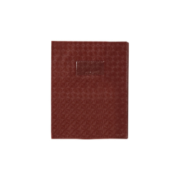 PROTEGE CAHIER 17/22 OPAQUE MARRON