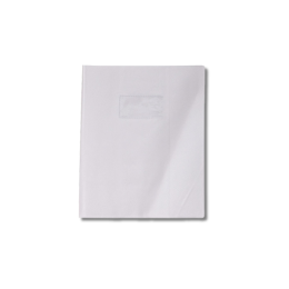 PROTEGE CAHIER 17X22 OPAQUE BLANC